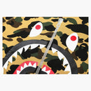 Bape 1st Camo Printed Zip Shark Crewneck Yellow