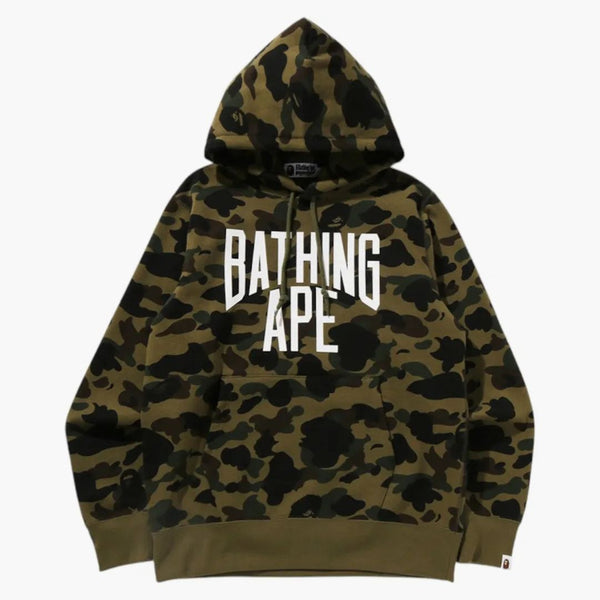 Bape 1. camo pullaver mikina zelená