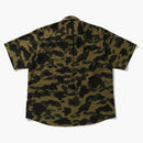 Bape 1st Camo Relaxed Short Sleeve Shirt Green