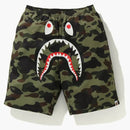 Bape 1st Camo Shark Beach Pants Green