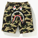 Bape 1st Camo Shark Beach Pants Yellow