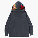 BAPE 1st Camo Shark Full Zip Double Hoodie OlivedRab