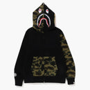 Bape 1st Camo Shark Full Zip Hoodie (SS23) Black