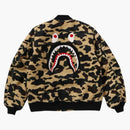 BAPE 1 ° camo di squalo ma-1 gialla gialla