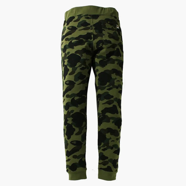 Bape 1st Camo Shark Slim Fit Sweat Pants Green