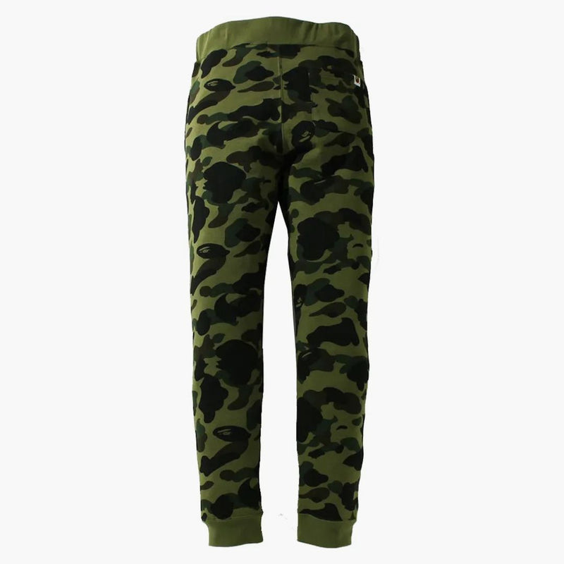 Bape 1st Camo Shark Slim Fit Sweat Pants Green
