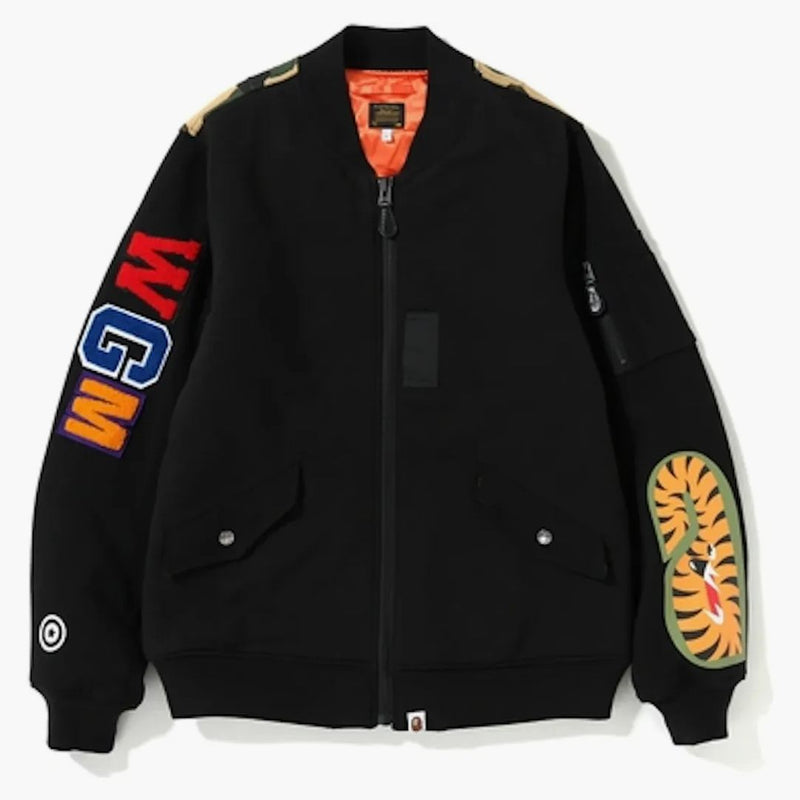 BAPE 1. camo žralok potu ma-1 černá/žlutá