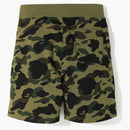 BAPE 1 ° camo Shorts Sweat Green