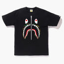 Bape 1st Camo Shark Tee Black/green