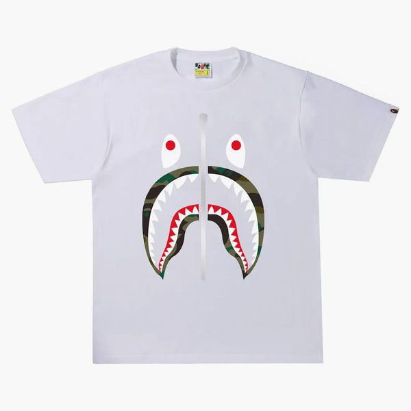 Bape 1st Camo Shark Tea (SS22) White/Green