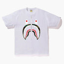 Bape 1st Camo Shark Tee White/Green