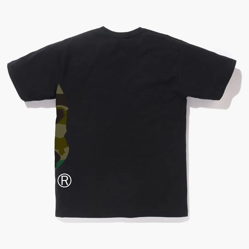 BAPE 1er Camo Big Ape Head Té negro/verde