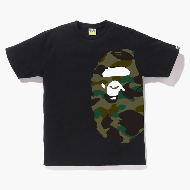 BAPE 1er Camo Big Ape Head Té negro/verde