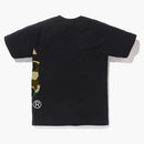 Bape 1st Camo Side Big Ape Head Tea Black/Yellow