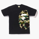 Bape 1st Camo Side Big Ape Head Tea Black/Yellow