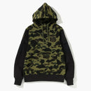 Bape 1st Camo Sleeve Pocket Pullover Hoodie Green