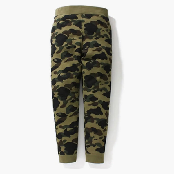 Bape 1. camo štíhlé potní kalhoty zelené