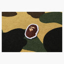 Bape 1st Camo Small Ape Head Crewneck Yellow