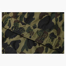 Bape 1st Camo Snowboard Down Jacket Green