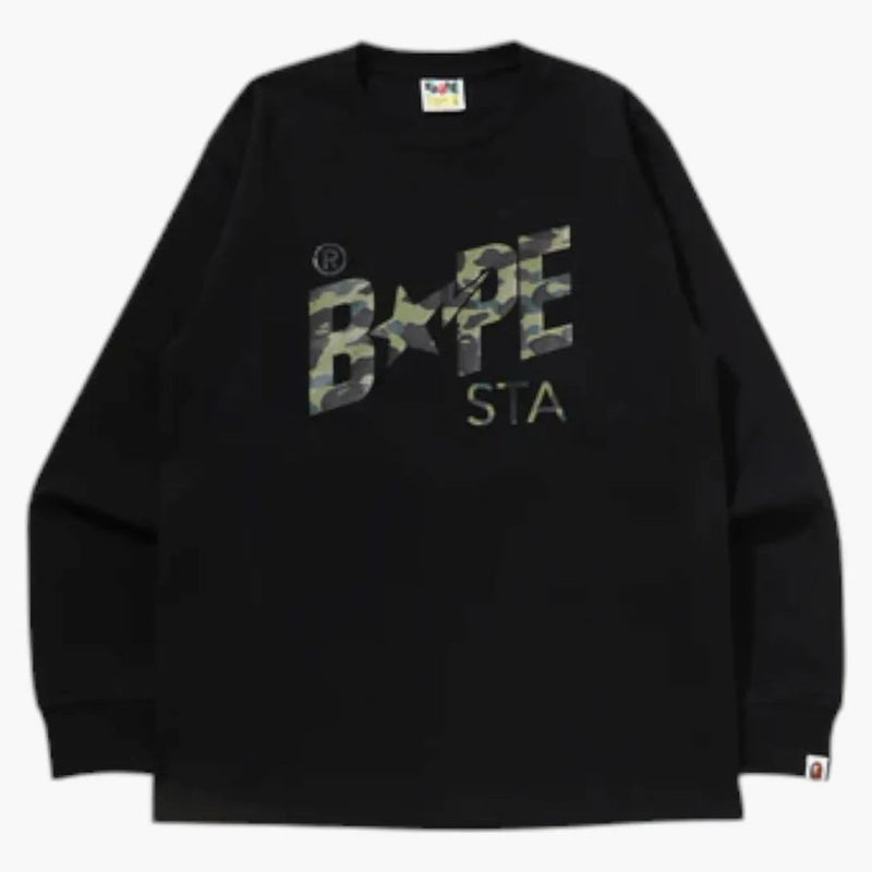 Bape 1. camo sta l/s čaj černá/zelená