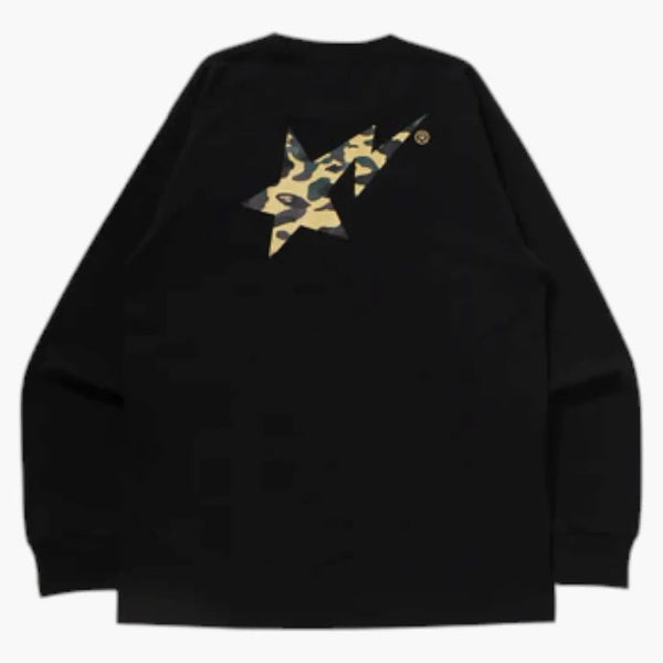 Bape 1. camo sta l/s čaj černá/žlutá