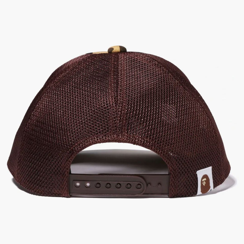 BAPE 1st Camo Sta Mesh Cap Amarillo