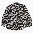 Bape 1st Camo Stripe Relaxed Fit L/S Shirt Multicolor