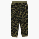 Bape 1st Camo Sweat Pants Green