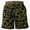 BAPE 1st Camo Sweat Shorts (SS21) Green