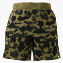 BAPE 1st Camo Sweat Shorts (SS21) Green