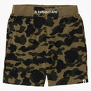 BAPE 1st Camo Sweat Sworts (SS22) Verde