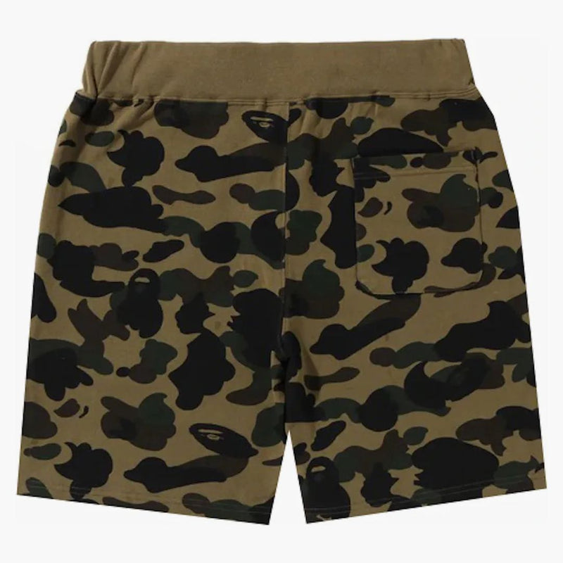 Bape 1st Camo Sweat Shorts (SS23) Green