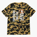 Bape 1st Camo Tiger T-shirt Yellow