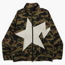 BAPE 1st Camo Track Jacket Green
