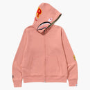 BAPE 2nd Shark Full Zip Hoodie (SS25) Pink