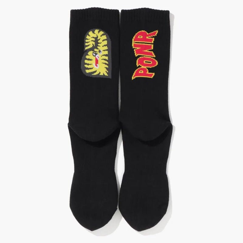 BAPE 2nd Socks Socks Black