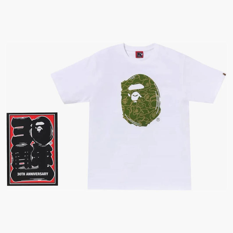 Bape 30th Anniversary I Tee White/Green