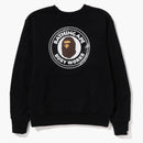Bape 4way Relaxed Fit Crewneck Black Purple