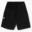 Bape 6 Pocket Wide Fit Shorts Black