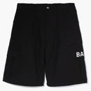 Bape 6 Pocket Wide Fit Shorts Black