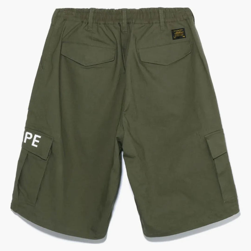 Bape 6 Pocket Wide Fit Shorts Olive DRAB