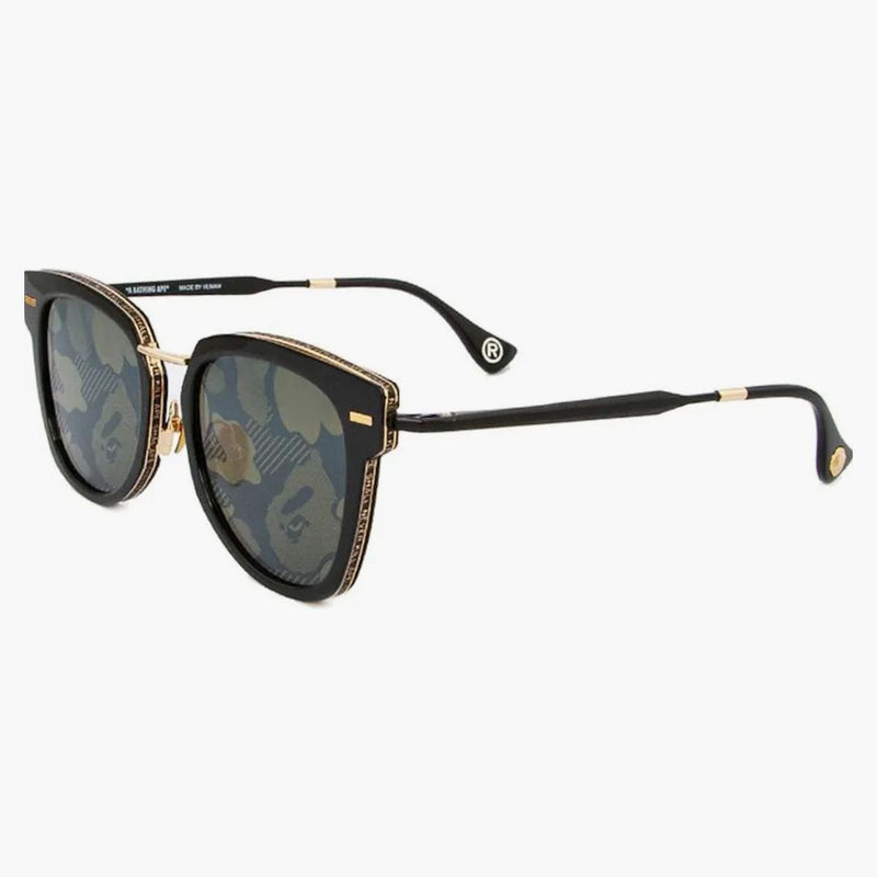 BAPE 6 occhiali da sole nero/oro