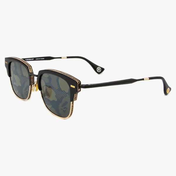 BAPE 8 Solglasögon svart/guld