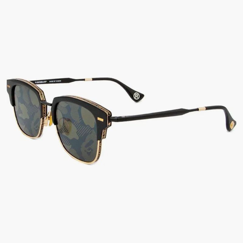 BAPE 8 Solglasögon svart/guld