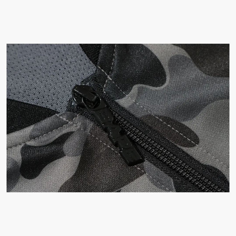 Bape Abc Bapesta Tape Jersey Top Black