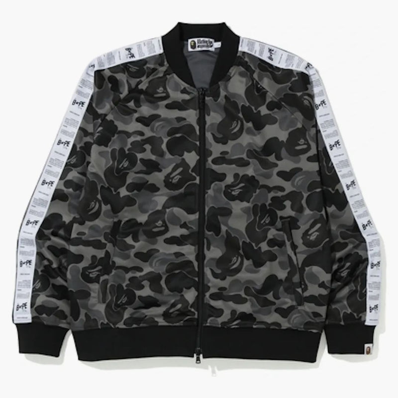Bape Abc Bapesta Tape Jersey Top Black