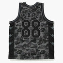 Bape ABC Basketball Tank Top Black