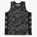 Bape ABC Basketball Tank Top Black