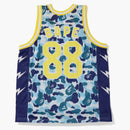 Bape ABC Basketball Tank Top Blue