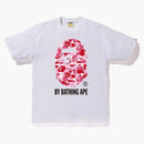 Bape Abc by Bathing Tee White/Pink